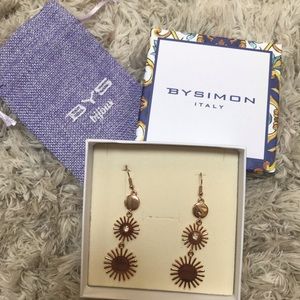 BY SIMON Italian earrings